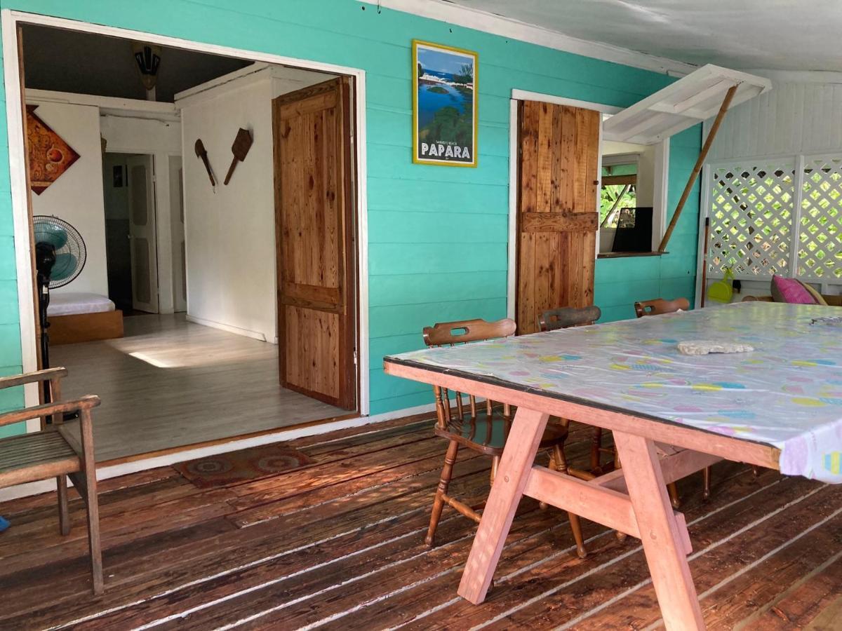 Manomano Lodge Papara Buitenkant foto